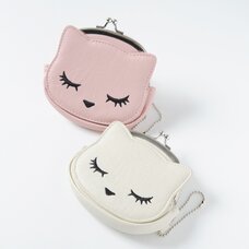 Osumashi Pooh-chan Dot Interior Purses