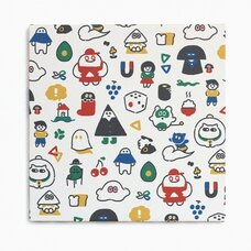 error403 “Shima ni Sundeko” Square Textile Panel