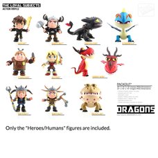 How to Train Your Dragon 3.25" Action Vinyls - Heroes/Humans