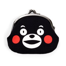 Kumamon Large Face Gamaguchi Coin Pouch