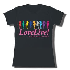 Love Live! Muse Colored Silhouettes Juniors' T-Shirt