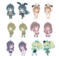 Nendoroid Plus: Rascal Does Not Dream of Bunny Girl Senpai Collectible Keychains Box Set