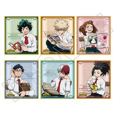 My Hero Academia Autumn Reading Mini Shikishi Board Collection Box Set