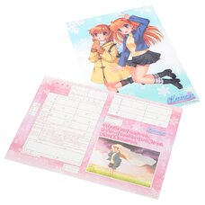 Key 20th Anniversary Kanon Marriage Registration w/ Clear Poster