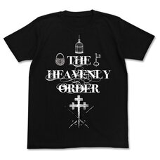 The Idolm@ster Million Live! Sky Knights Oath of Seven Black T-Shirt