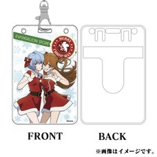 Eva Store Original Christmas Rei & Asuka Pass Case
