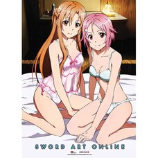 Sword Art Online Asuna & Lizbeth Bedtime Special Edition Wall Scroll