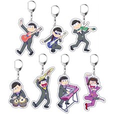 Osomatsu-san "Tonight is the Best" Acrylic Keychain Charm Collection