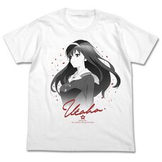 Saekano: How to Raise a Boring Girlfriend Flat Utaha Kasumigaoka White T-Shirt