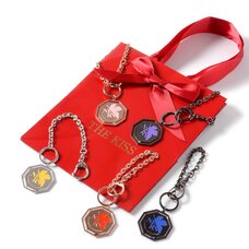 Evangelion x The Kiss A.T. Field NERV Mark Bag Charms
