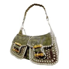 Rozen Kavalier Large Bamboo Shoulder Bag