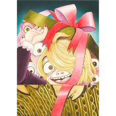 Kanako Inuki Fushigi no Tatari-chan Surprise Reproduction Art Print