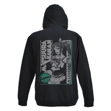Love Live! Sunshine!! Kanan Matsuura Black Light Zip Hoodie