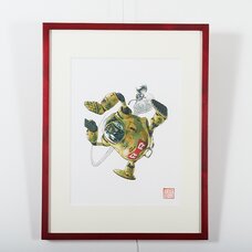 Akira Toriyama Reproduction Art Print - Dragon Ball: The Complete Edition 7