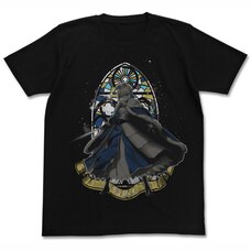 Fate/Grand Order Altria Pendragon Black T-Shirt