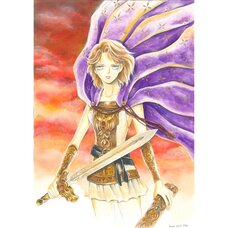Riho Sachimi Gin no Valkyries Original Framed Reproduction Art Print No. 4