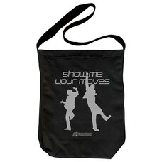 Dance Dance Revolution Show Me Your Moves Black Shoulder Tote Bag