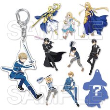 Sword Art Online: Alicization Acrylic Keychain Collection Box Set