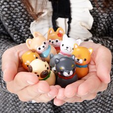 Mameshiba San Kyodai Yura Kororin 4 Dog Wobble Mascot Collection
