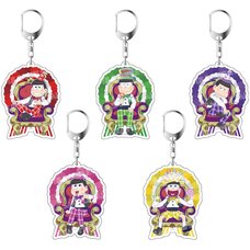 Osomatsu-san Birthday Ver. Acrylic Keychain Charm Collection