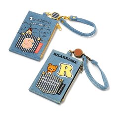 Denim Series Reel Pass Case | Rilakkuma/Sumikko Gurashi