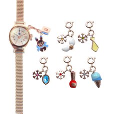 Snow Miku Wrist Watch w/ Charms