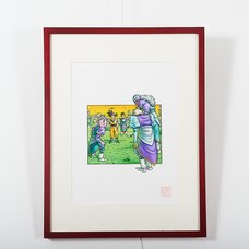 Akira Toriyama Reproduction Art Print - Dragon Ball: The Complete Edition 32