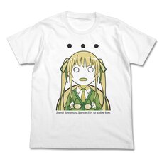 Saekano: How to Raise a Boring Girlfriend Flat Boring Eriri White T-Shirt