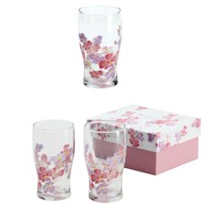 Hana Hitohira Glass Tumbler