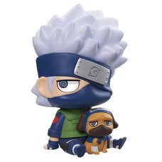 Naruto Kakashi & Packun Soft Vinyl Mascot Figure