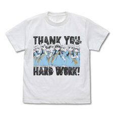 Cells at Work! Platelet Thank You for Your Hard Work White T-Shirt