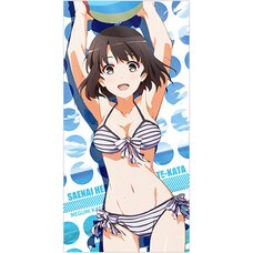 Saekano: How to Raise a Boring Girlfriend Flat Megumi Kato: Swimsuit Ver. Big Towel