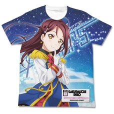 Love Live! Sunshine!! Riko Sakurauchi Happy Party Train Ver. White Graphic T-Shirt