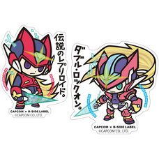 Capcom x B-Side Label Mega Man Sticker Collection Vol. 4