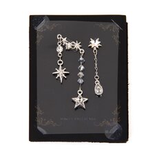 Miyuki's Eyelashes Stardrop Bindi Silver Face Jewels