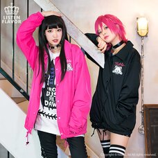 LISTEN FLAVOR Notorious Teddy Bear Coach Jacket