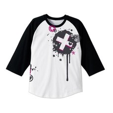 The Idolm@ster Million Live! Julia White x Black Raglan T-Shirt