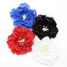 Osewaya Large Round Flower Corsage/Hair Clip