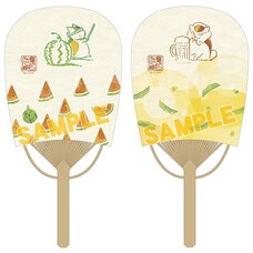 Natsume's Book of Friends Nyanko-sensei Mini Oval Fan