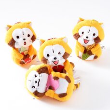 Rascal the Raccoon Cuddly Plush Collection (Ball Chain)
