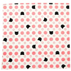 Polka Dot Cats Small Furoshiki Wrapping Cloth