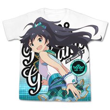 The Idolm@ster One For All Hibiki Ganaha Full-Color White T-Shirt