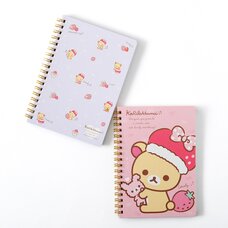 Minna Ichigo ni Naare Korilakkuma B6 Spiral Notebooks