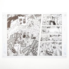 Shonen Jump One Piece Reproduction Panel Print: Luffy's Red Hawk