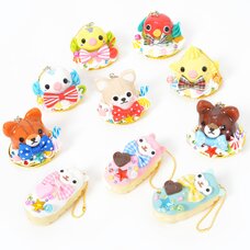 Zeitaku Sweets Amuse Character Keychains
