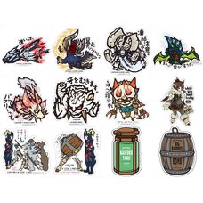 Capcom x B-Side Label Monster Hunter XX Stickers