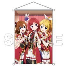 Love Live! General Magazine Vol. 2: Love Live! μ's Honoka & Eli & Maki B2-Size Tapestry