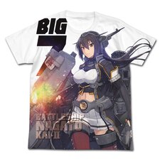 Kantai Collection -KanColle- Nagato Kai Ni Graphic White T-Shirt