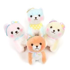 Mameshiba San Kyodai Funwari Yume no Kuni Vol. 2 Dog Plush Collection (Ball Chain)