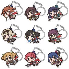 Revue Starlight Revue Costume Ver. Tsumamare Acrylic Keychain Collection